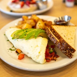 Egg White Jalapeño Omelet
