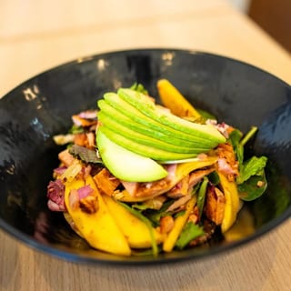 Tri-Color Chicken Mango Salad