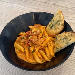 Spicy Chicken Sausage Pasta