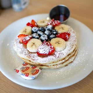 Walnut Buttermilk Pancakes